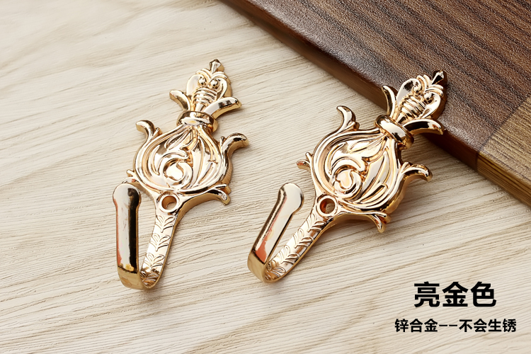 Một cặp rèm treo tường cố định móc treo tường móc treo tường phòng ngủ cố định rèm treo tường - Phụ kiện rèm cửa khung treo rèm nhựa