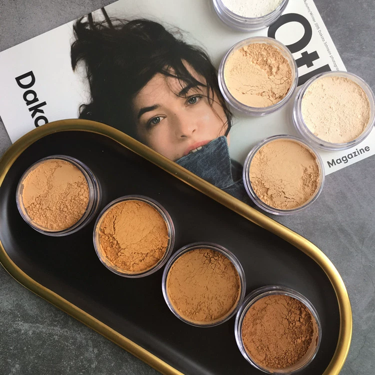 Beauty Black Makeup Wheat Color Powder Bộ phấn trang điểm Nam Lady Shadow Repair Face Repair Powder