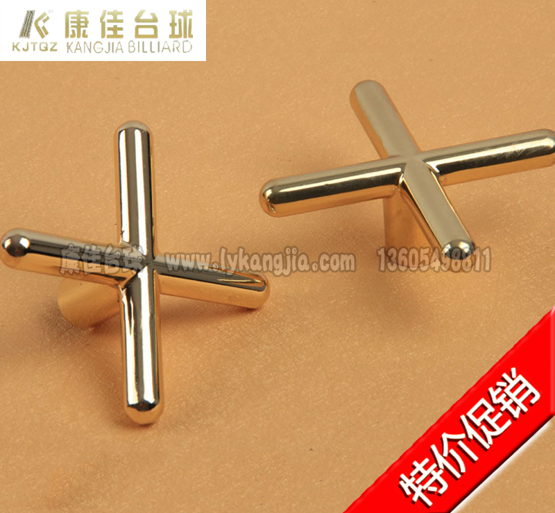 Konka billiards đặc biệt chất lượng cao đồng mạ thấp ngã ba chéo đầu câu lạc bộ khung giá thấp thấp bàn bi a aileex 9018
