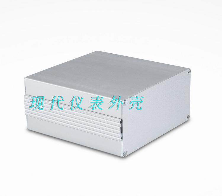 Electronic metal aluminum shell Aluminum extruded material shell No 81 76*160*160 One-piece sandblasting iron ash in stock