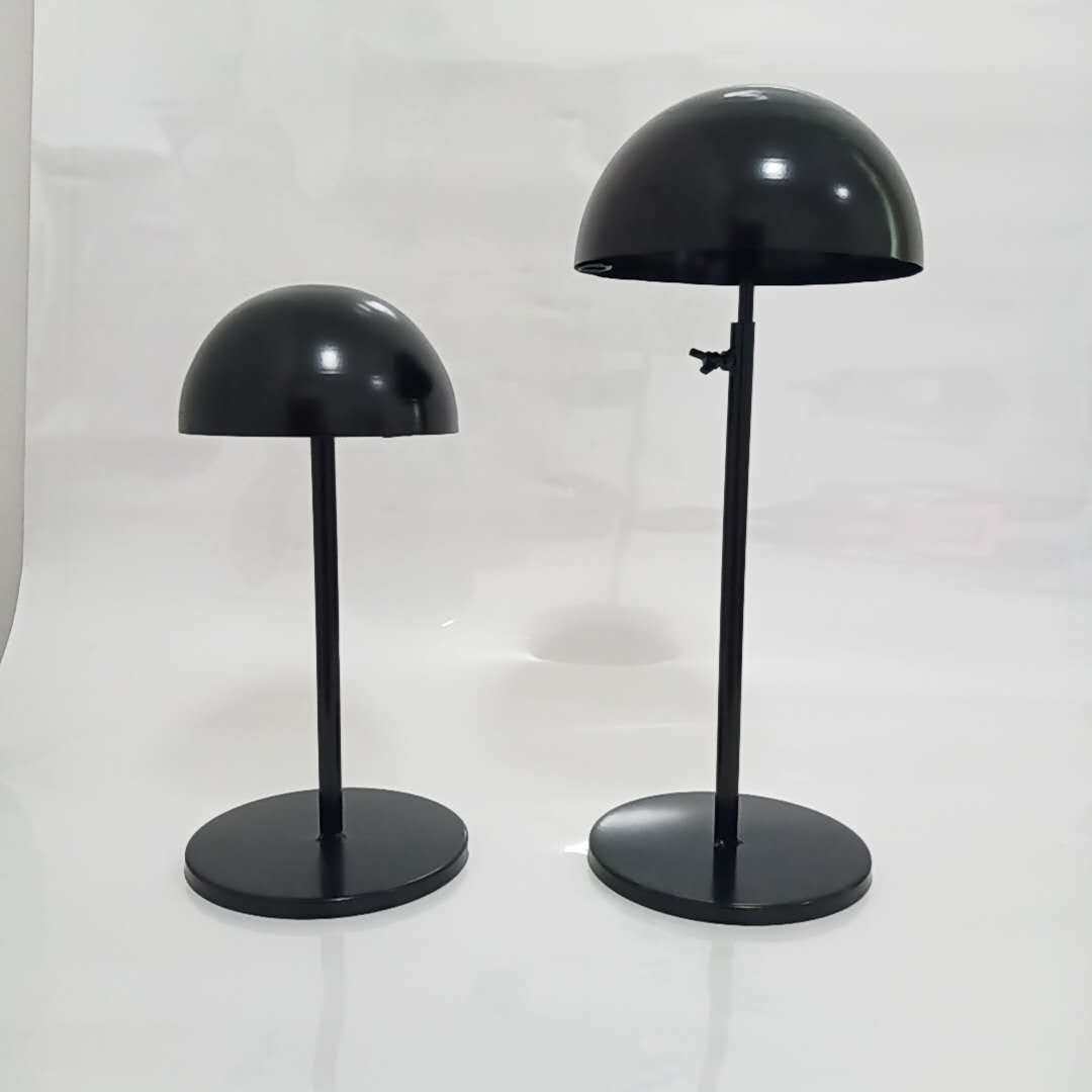 New wrought iron hat rack modern clothing store hat display stand adult counter lifting adjustment hat holder unisex