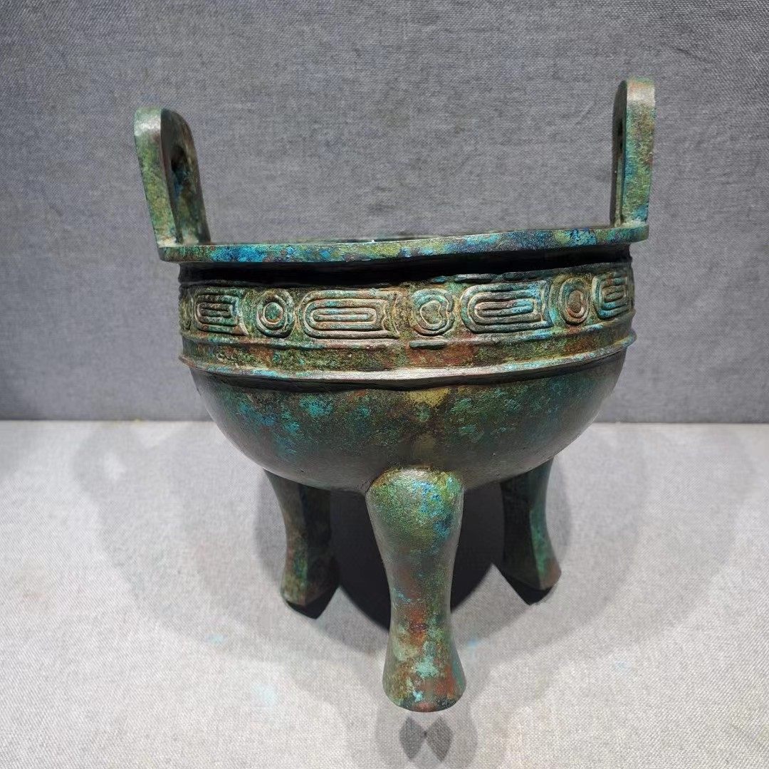 Summer Shang Zhou imitation antique bronze ware factory casting Mao Gong Dingshui Light Leather Pendulum with Antique Collection Jiatong-Taobao