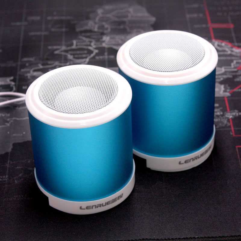 Lanyue X320 computer audio metal with diaphragm notebook mini small speaker desktop cable subwoofer