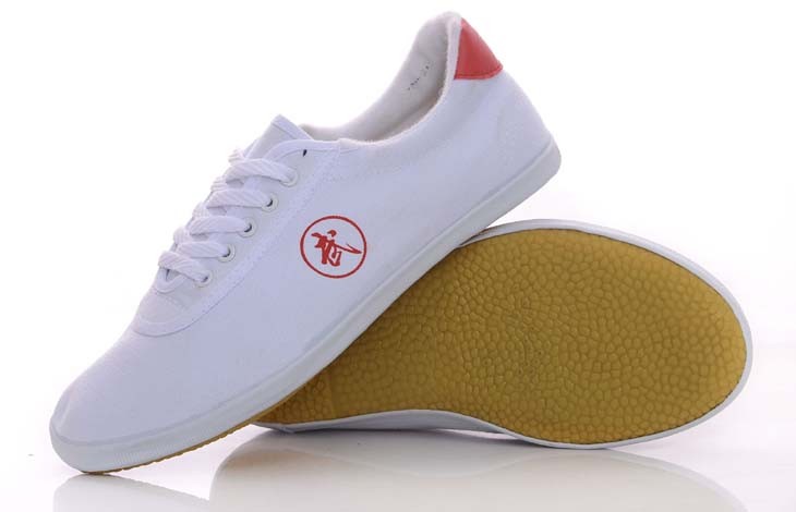 Đúp sao chính hãng võ thuật giày non-slip chịu mài mòn gân dưới giày vải đào tạo giày đào tạo giày nam giới và phụ nữ giày buổi sáng thực hành giày trắng giày converse đế cao
