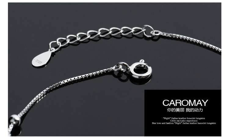 Bracelet de cheville Femme MAOMAO en Argenterie - Ref 3103752 Image 17