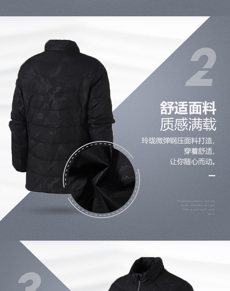 鸟 女 羽 衣服 Áo khoác thể thao nữ mùa đông xuống - Thể thao xuống áo khoác áo phao trắng