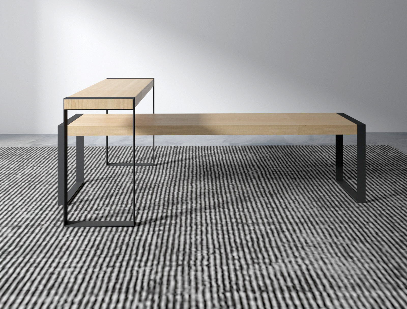 Industrial style wrought iron solid wood bench simple long bench dining bench creative retro cafe rest change shoe stool