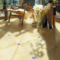 American Country Anti - Anti - Anti 500 X500 Restaurant Anti - Slide Flat - tile - style tiles in the corner of the rural antique tile