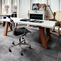 Deep gray tile American antique tile 330 kitchen toilet anti - skid European vintage bathroom wall tile