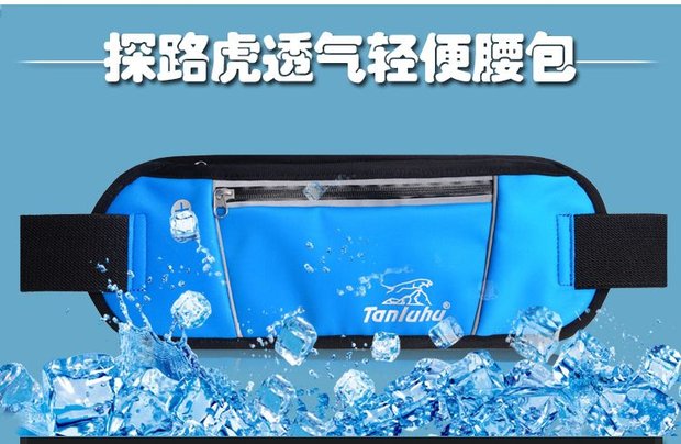 [Đặc biệt hàng ngày] túi thể thao nam và nữ ngoài trời gói siêu mỏng cá nhân mùa hè chạy túi chống trộm điện thoại di động - Túi 	túi đeo hông vải dù