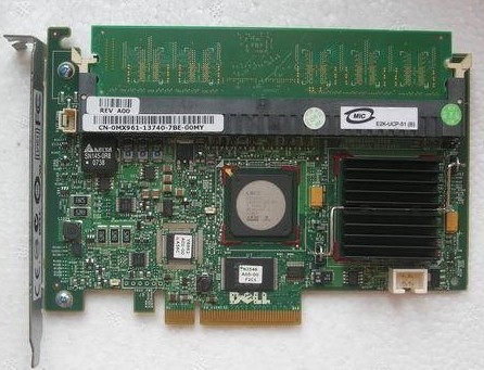 Dell PERC 5i 256M SAS PCI-E 8-port SAS array card