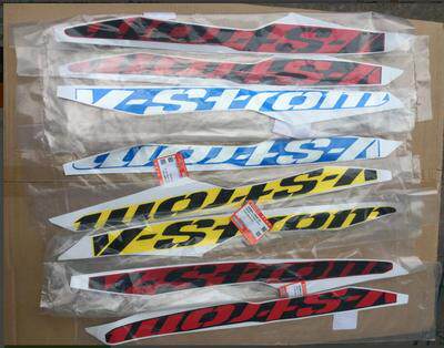 Apply sports car guide sticker DL 250 front - coat sticker 4 color anti - counterfeiting verification