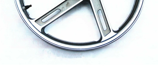 Áp dụng phụ kiện xe máy nguyên bản HJ125K1HJ125K-3 / 3A trước và sau bánh xe vành thép vành bánh xe khung - Vành xe máy nan hoa xe máy
