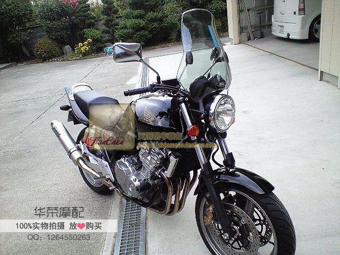 Kính chắn gió xe máy Prince EN150 phổ quát bánh trước GW250 Yulong CB1000 kính chắn gió xe hơi retro - Kính chắn gió trước xe gắn máy Kính chắn gió xe máy Yamaha
