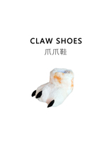 Autumn and winter help boots bear claw shoes Plush Bag with cotton home indoor floor warm slippers floor boots cute