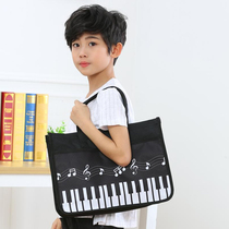 Tutoring bag for primary school students children boys and girls extracurricular tutoring classes custom portable book bag document canvas art bag