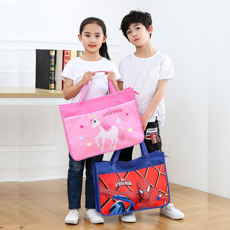 8K Fine Art Bag Large Capacity Elementary School Student Hand Bag Kit Drawing Special SHOULDER BAG CANVAS CHILDREN STUDY BAG A3