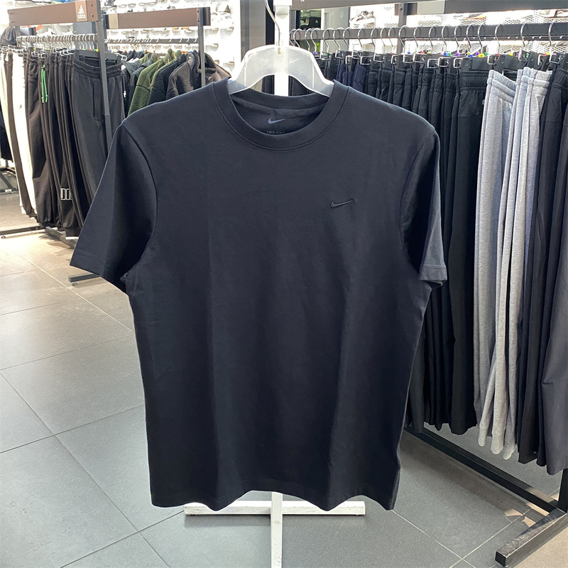 Nike Men's Running Short-Sleeved Dri-Fit Quick-Drying Breathable Sports Fitness Training Clothing T-Shirt Dv9832-010