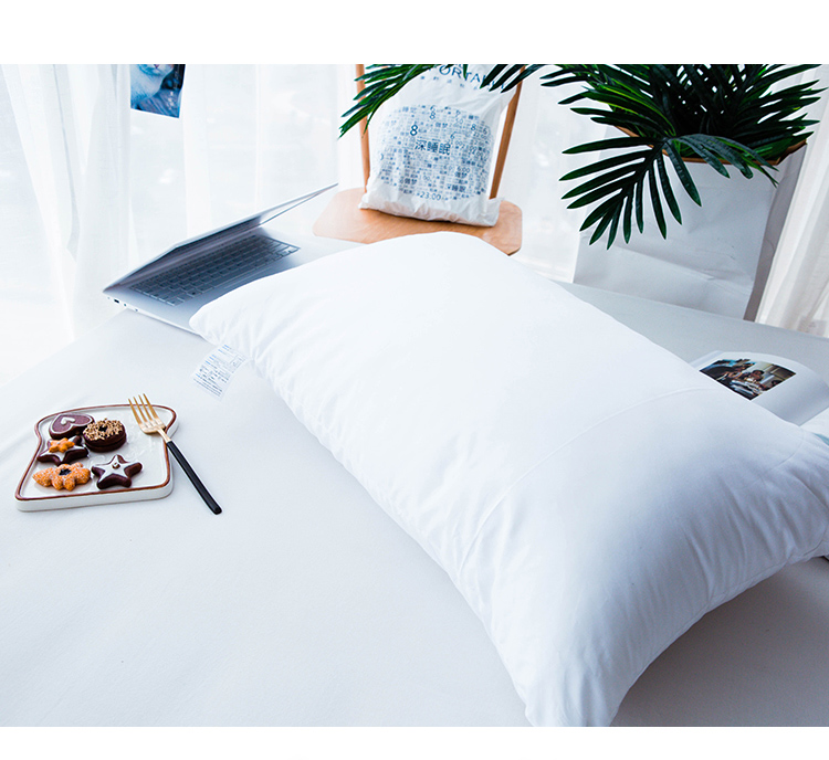 Bản gốc sinh thái bông nhung mịn lông gối mềm mại và thoải mái 3D microfiber gối 48 * 74cm - Gối gối ngủ văn phòng