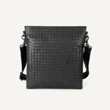 Импортная вощеная кожаная сумка на одно плечо для отдыха, Италия, из натуральной кожи