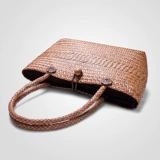 Соломенная пляжная брендовая плетеная сумка на одно плечо, Южная Корея, Таиланд