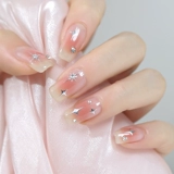 Металлические наклейки для ногтей, накладные ногти, декор, ювелирное украшение, аксессуары, популярно в интернете