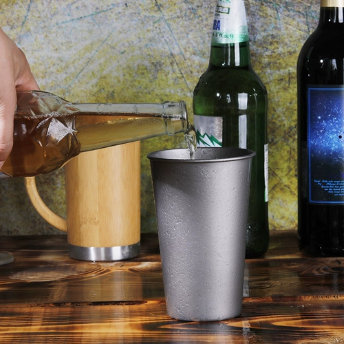 Стакан для вина и сока, сверхлегкая портативная чайная чашка для путешествий для домашнего использования, 500 мл