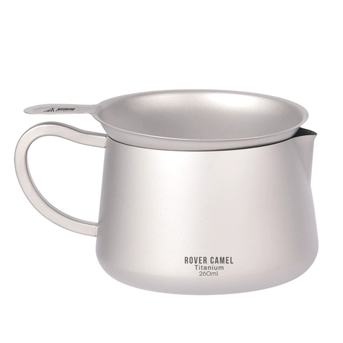 Range Rover Outdoor Pure Titanium Tea Metal Metal Cup Кунг -фу чай фильт