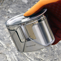 Range Rover stainless steel cup new cup holder Austenitic 304 stainless steel 700ml folding handle corrosion resistant high temperature