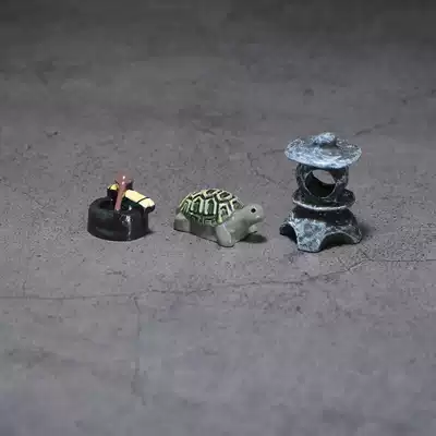 Cute turtle simulation animal model children's home wine boys and girls toys mini Super miniature doll doll