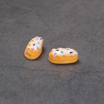 Bread cake mini food play mini model di kitchen supermarket house scene simulation ultra-small food toy