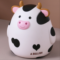 Large-capacity ox year Piggy Bank can only enter the creative unique children boys and girls piggy bank savings can for adults
