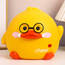 The piggy bank only can not enter the new 2021 childrens boys and girls piggy bank net Red large person piggy bank savings pot