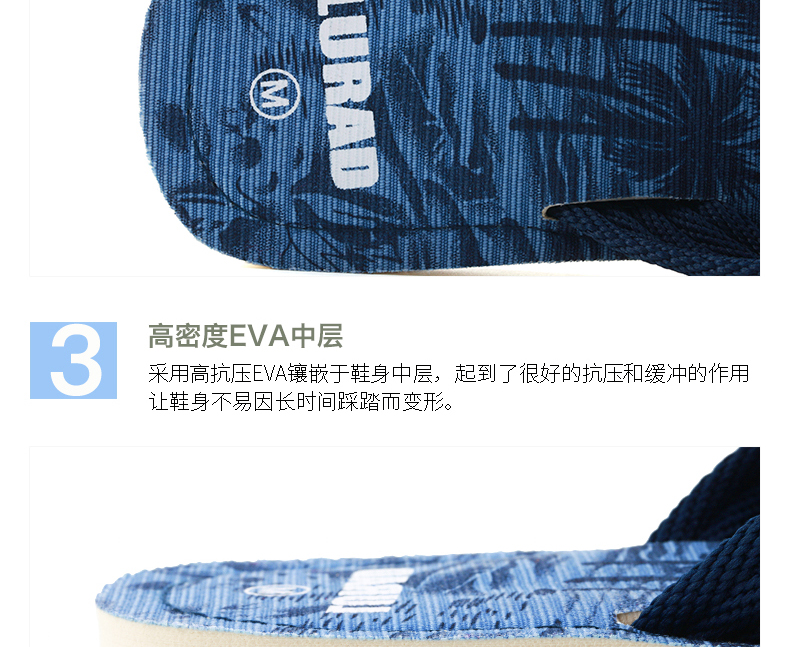 Dép xỏ ngón LURAD dép nam mùa hè Châu Âu và Hoa Kỳ xu hướng dép đi biển nam và dép đi biển dép lining