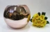 Bình thủy tinh hình cầu vàng hồng mạ vàng xanh nước thủy canh nhà phòng khách trang trí trang trí mô hình phòng - Vase / Bồn hoa & Kệ Vase / Bồn hoa & Kệ