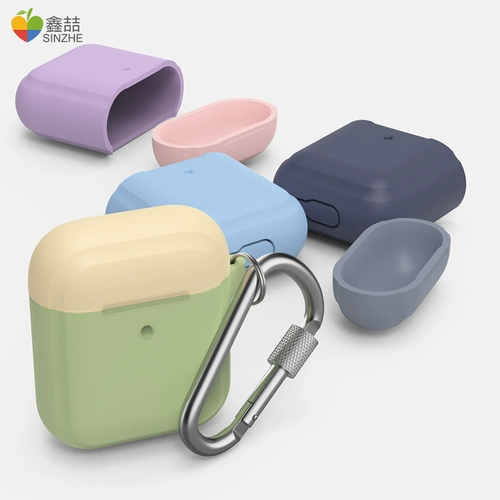 Apple, совместимый защитный чехол, силиконовые беспроводные прозрачные ультратонкие наушники с зарядкой, bluetooth, pro2