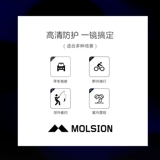 Официальная миопия Mencopy Mencopy Mencopy Pilot Glasnes Polarizer Выделенные солнцезащитные очки MS7151D