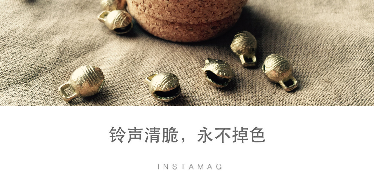 [Đặc biệt hàng ngày] retro thuần đồng vòng chân nữ chuông nữ trang sức đơn giản vòng tay nữ bạn gái gió quốc gia hoang dã - Vòng chân vòng đeo chân cho nữ