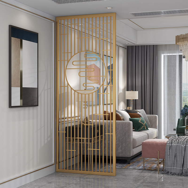 Nordic Screen Partition Wall Living Room Dining Room Dining Room Hollowed-out Office Decoration Into The House Genguan Modern Minima Light Luxury Fashion