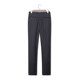 Niaojia Men's Suit Pants Autumn/Winter Gray Straight-Leg Striped Business Casual Mid-Rise Youth Trousers 46073