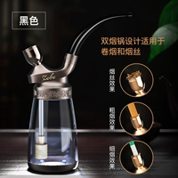 Черная классическая курительная трубка