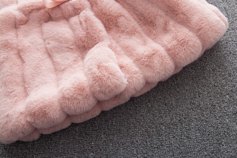 Áo khoác lông cho bé gái áo khoác cotton dày cho bé gái cộng với bộ đồ nhung cotton Trẻ em Hàn Quốc áo khoác giả lông mùa đông quần áo trẻ em nam