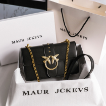 Hong Kong leather swallow bag 2021 new fashion versatile small bag shoulder messenger bag chain bag for women