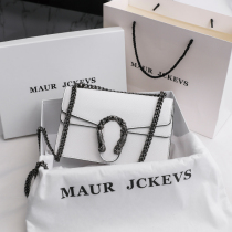 Hong Kong MaurJckevs leather Bacchus bag women 2021 new fashion versatile shoulder messenger chain bag