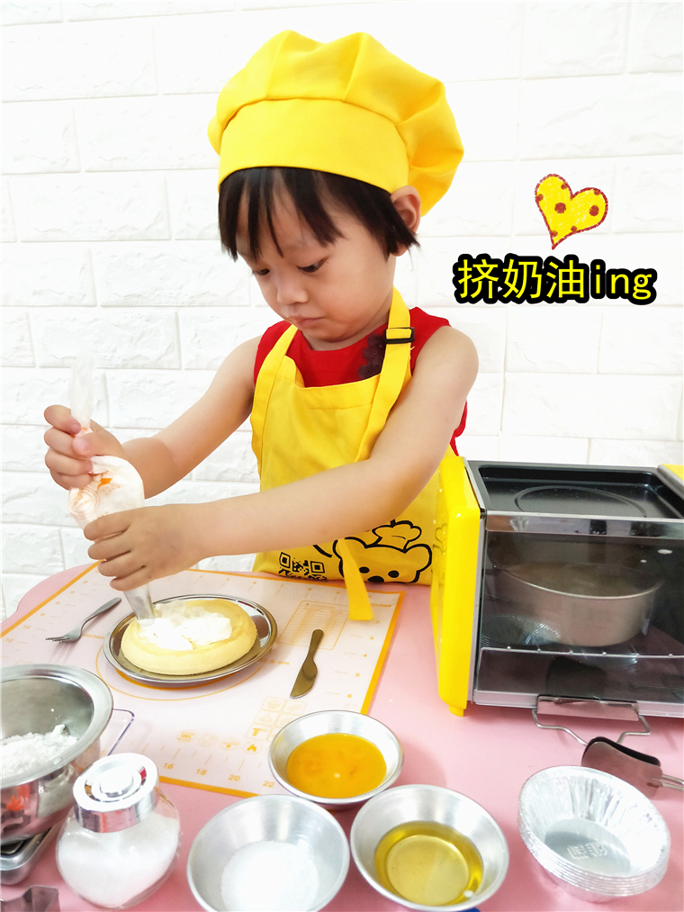 New Children Puzzle Thực sự nấu chín Nhà bếp mini Thực phẩm Nhật Bản Chơi thép không gỉ Nấu đồ chơi nhà bếp - Phòng bếp chảo chiên trứng