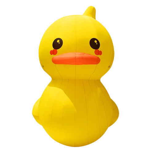 B.Duck, надувная мультяшная желтая утка, талисман, делается под заказ, популярно в интернете