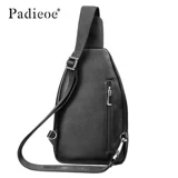 Мужская нагрудная сумка, поясная сумка для отдыха, сумка на одно плечо, сумка через плечо, небольшая сумка, рюкзак, из натуральной кожи