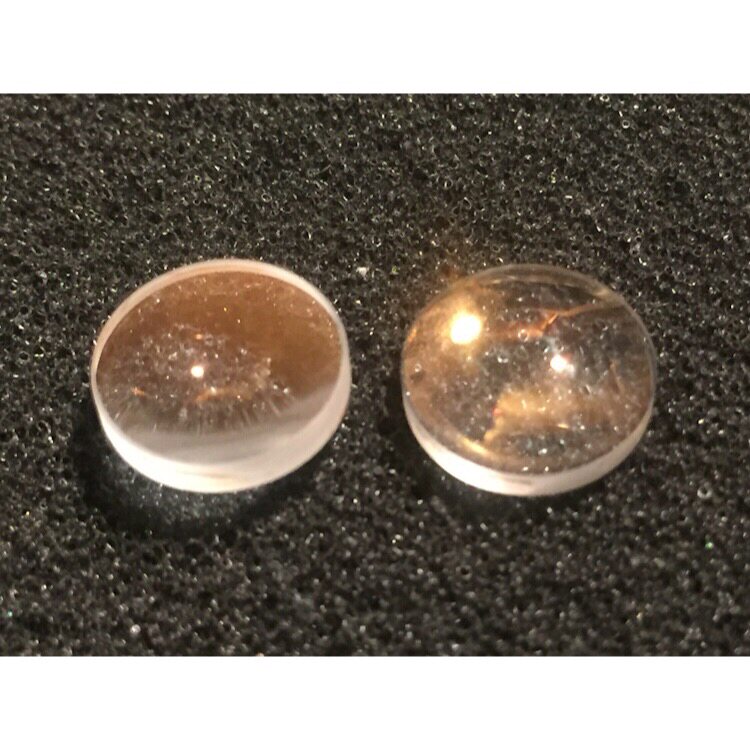 Imported Semiconductor Laser Dual Lenses Combined Precision Lens Array LED Light Bead Double Glass Optical Lens