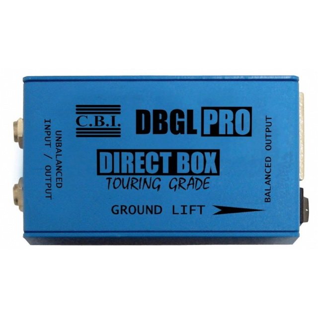 U.S. C B I DBGL PRO professional DI box can float and balance output.