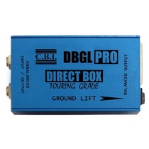 US C B I DBGL PRO professional DI box floatable balanced output
